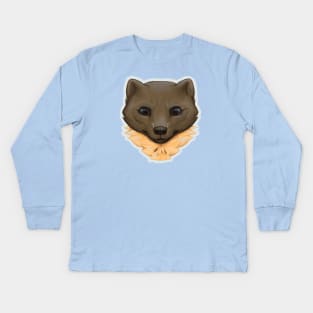 Pine Marten Kids Long Sleeve T-Shirt